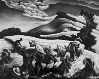 Benton - Cradling Wheat